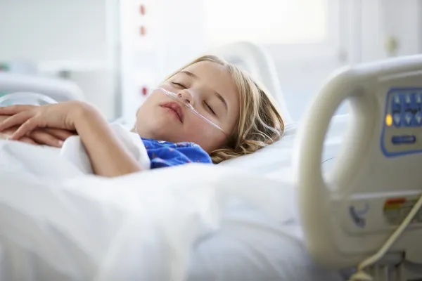 Enfant hospitalisé